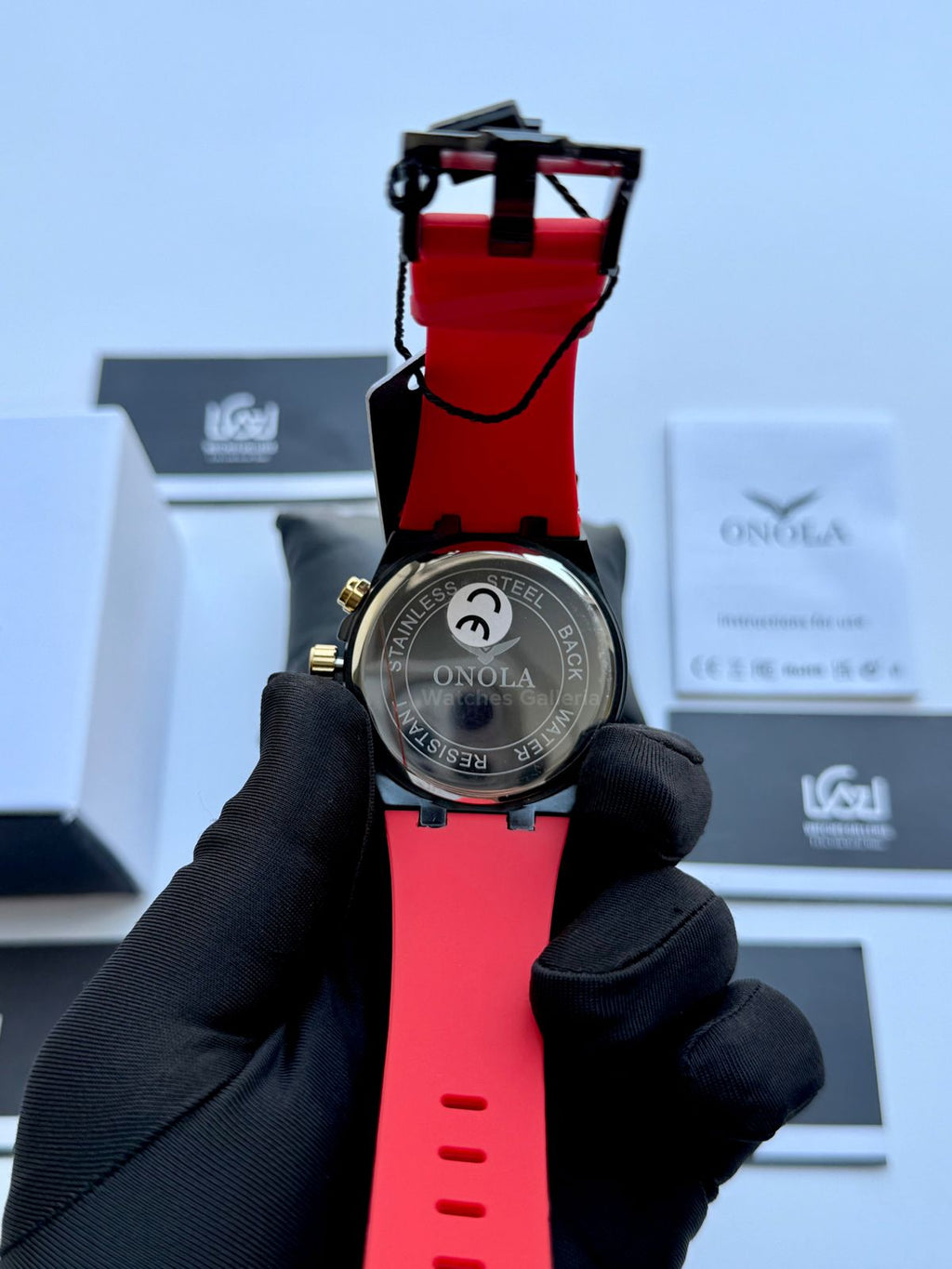 Onola 6857 Offshore Chronograph Red 46mm Quartz – Royal Oak Offshore Design