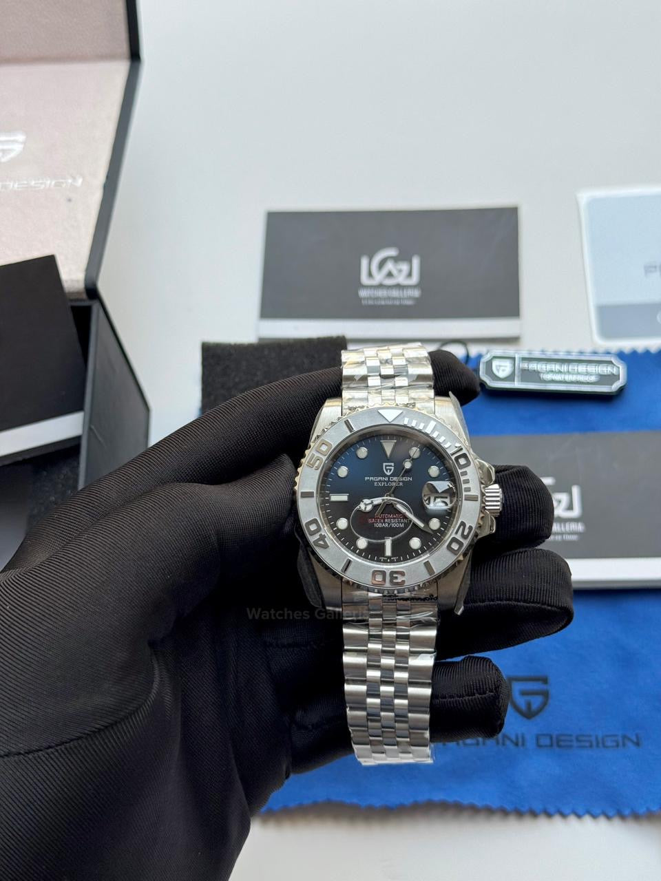 Pagani Design PD1651 YachtMaster Deep Sea 40mm Automatic – Seiko NH35A Japan Movement | Sapphire Crystal | 100M WR | Jubilee/Oyster Bracelet