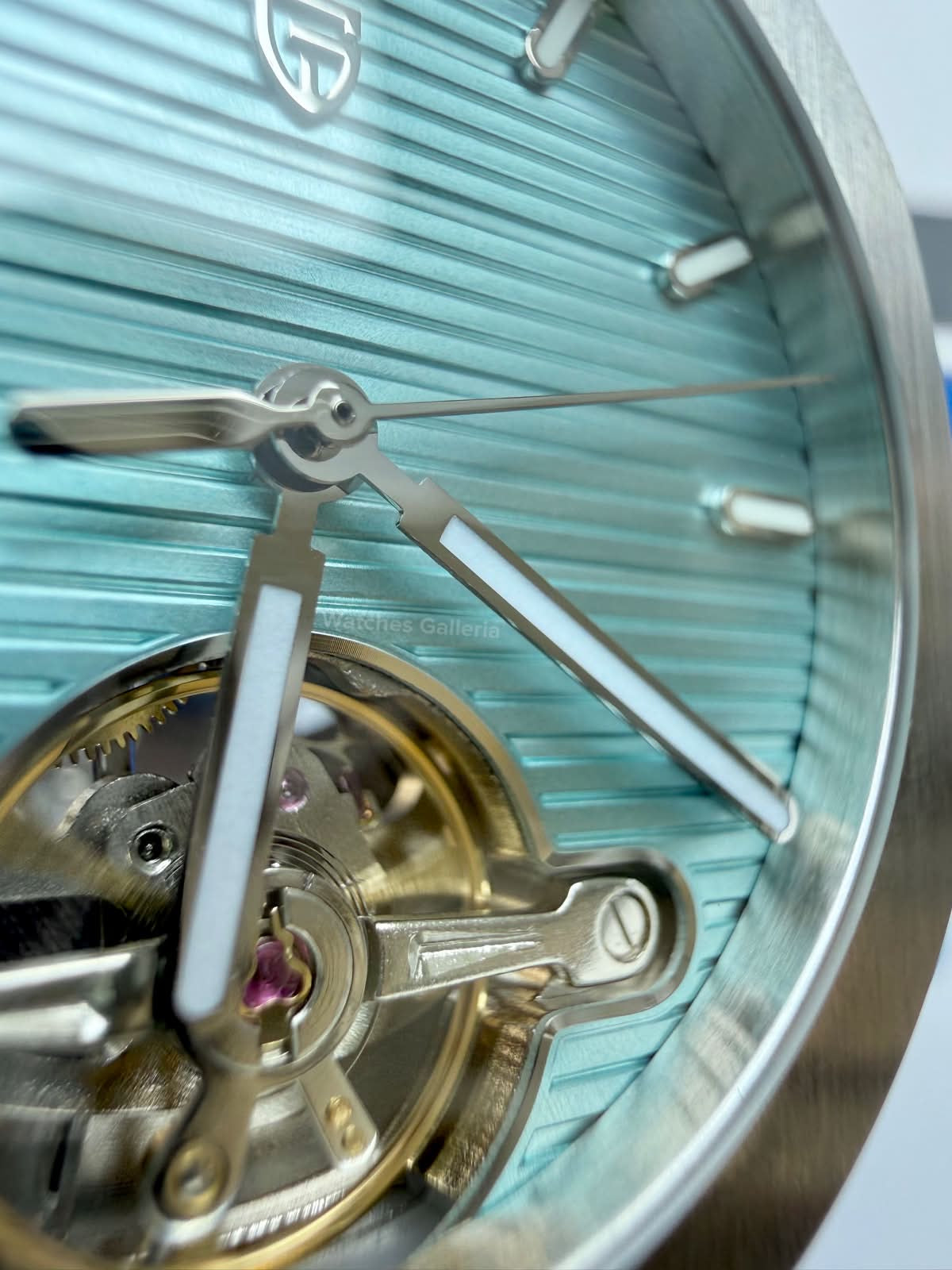 Pagani Design PDys025 Nautilus Flywheel Ice Blue 42mm Automatic Watch – Sapphire Crystal | E3251 Movement | 5ATM