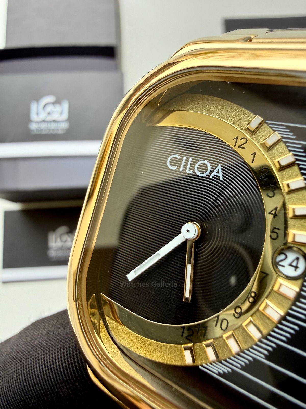 Ciloa Watch 513 Gold Square (Gold) Ciloa Watch in Pakistan
