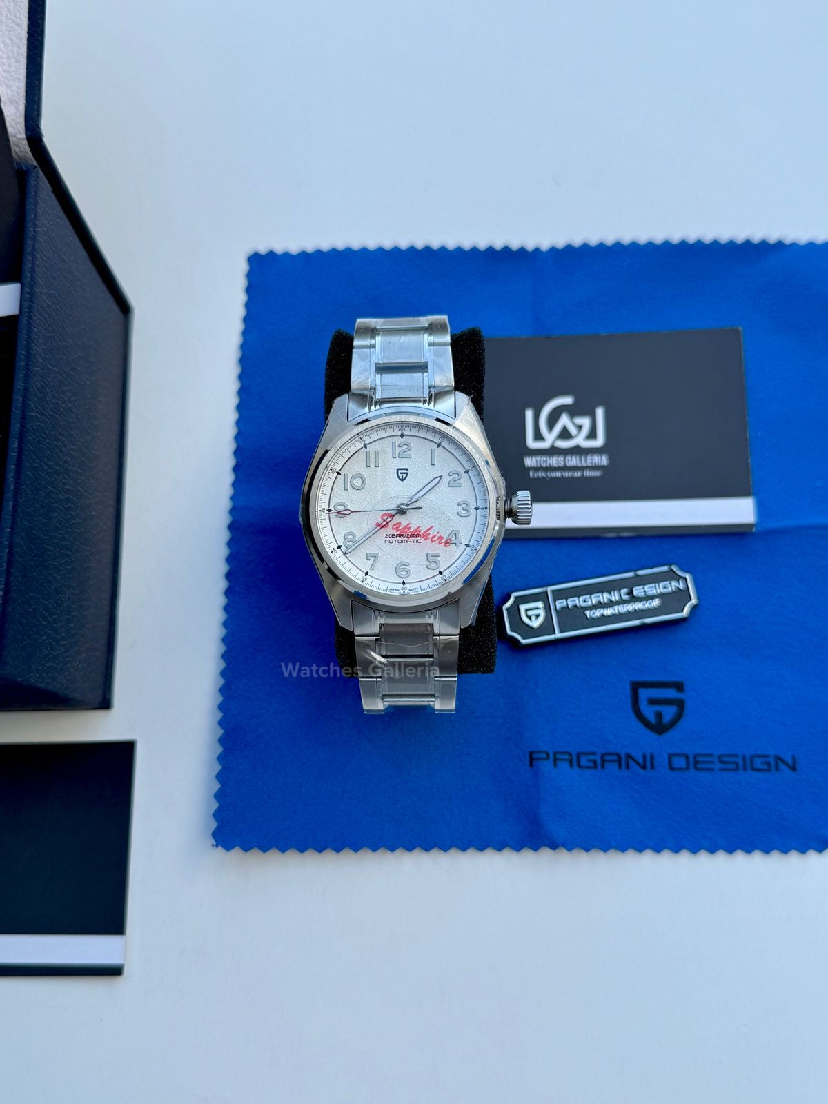 Pagani Design Spirit Pilot Automatic (White) PD1717 Watches Galleria