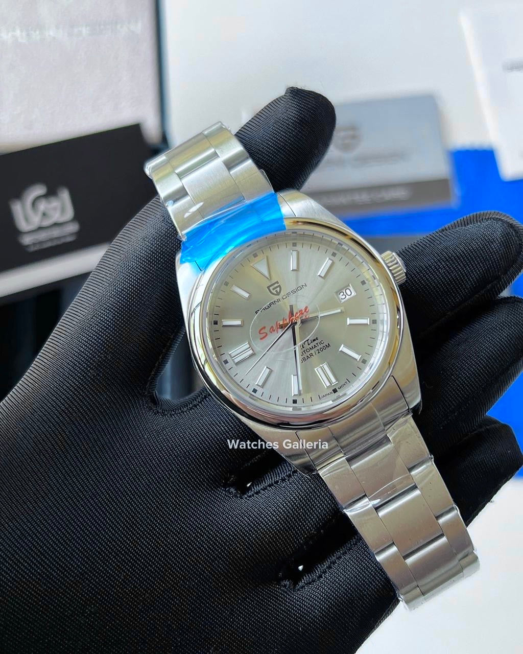 Pagani Design Oyster Perpetual Automatic (Silver) PD1690