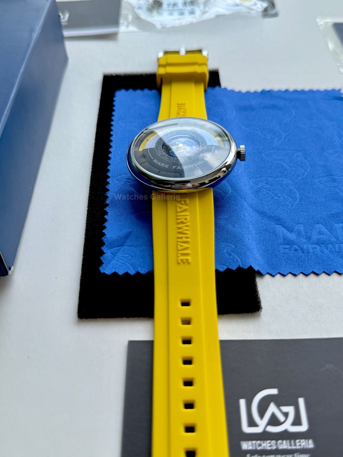 Mark Fairwhale Earth Planet Quartz (Yellow) MFW5700 Watches Galleria © Copyrights All Right Reserved