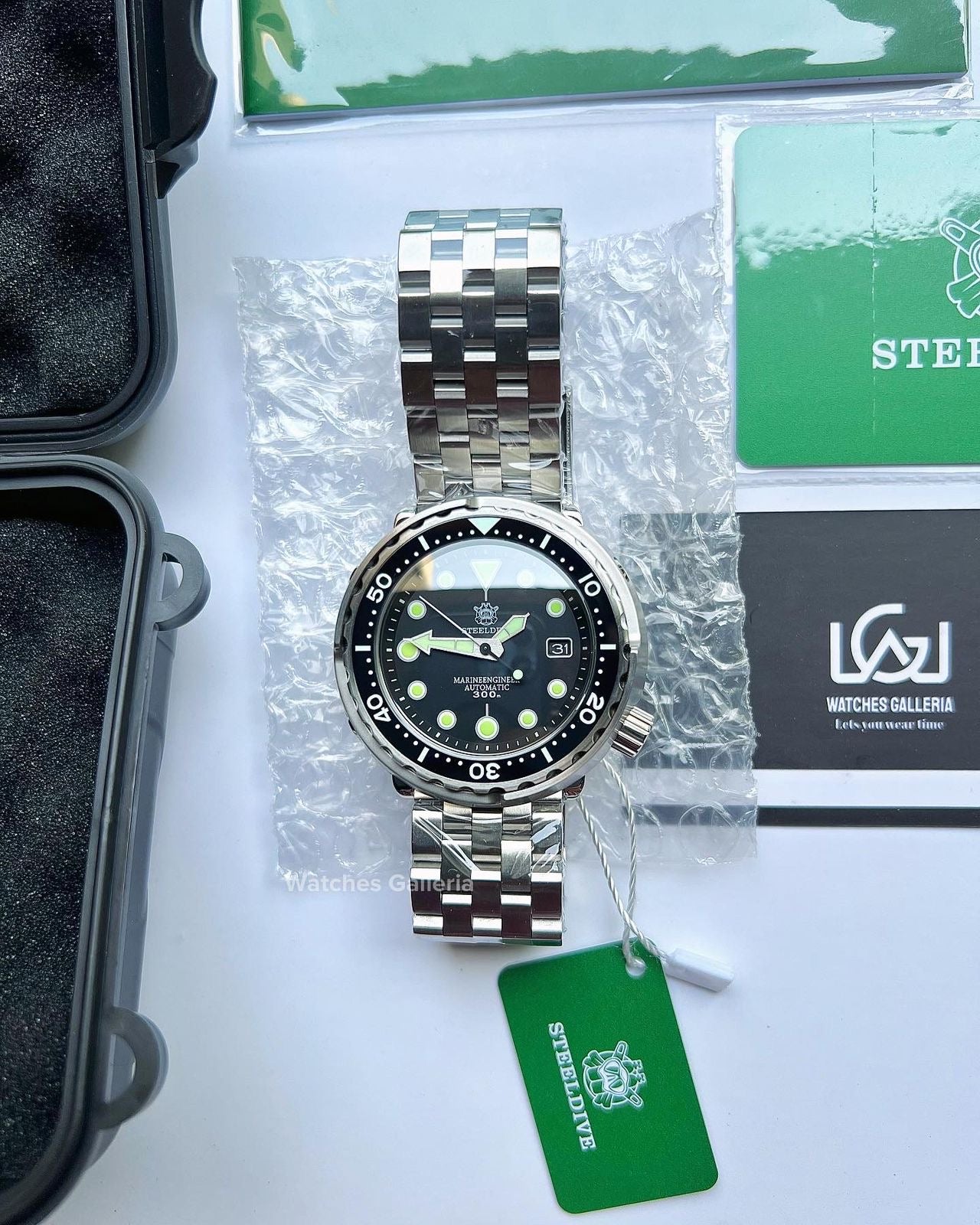 Steeldive Tuna MarineEngineer Automatic (Black) SD1975