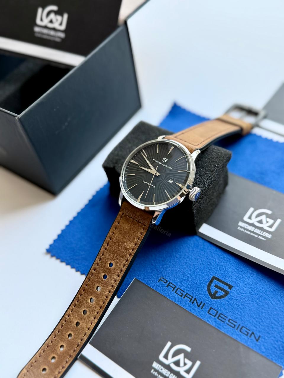 Pagani Design PD2770 Cocktail Automatic Watch Brown Black Dial – Luxury Men’s Mechanical Dress Watch in Pakistan | Watches Galleria