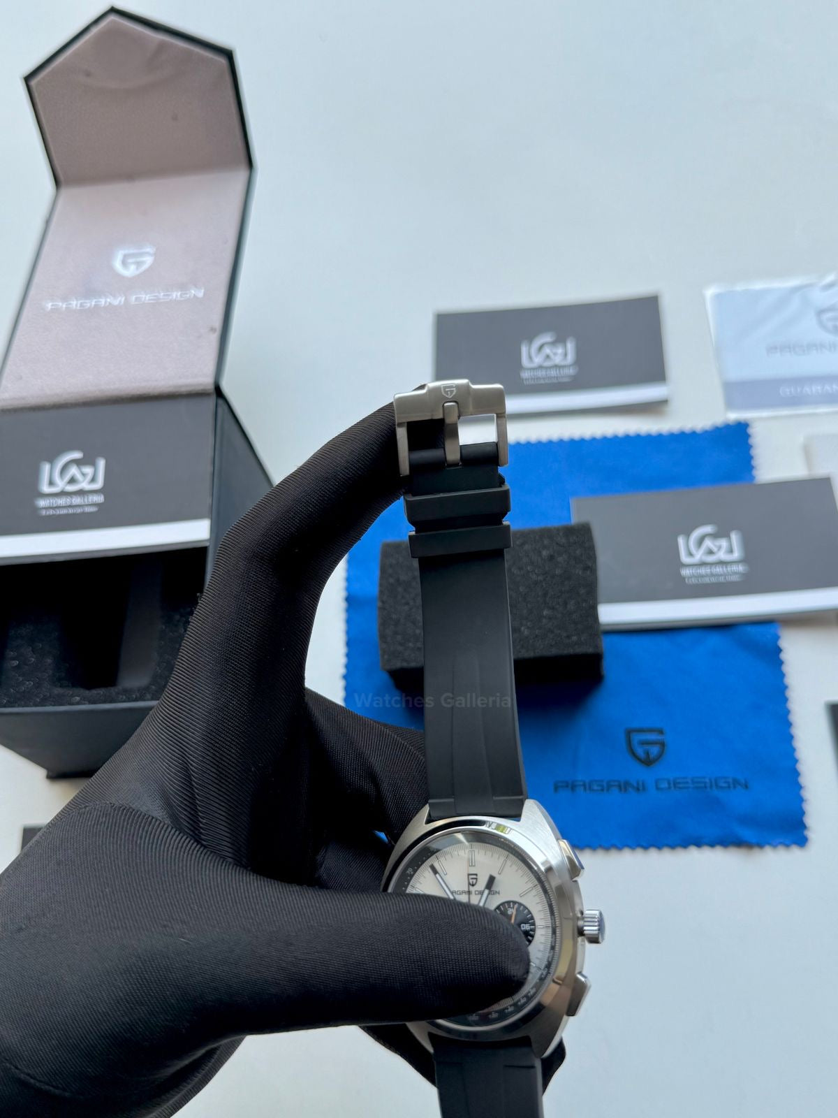 Pagani Design Vintage Chronograph Quartz PD1782 (White) Pagani Design in Pakistan