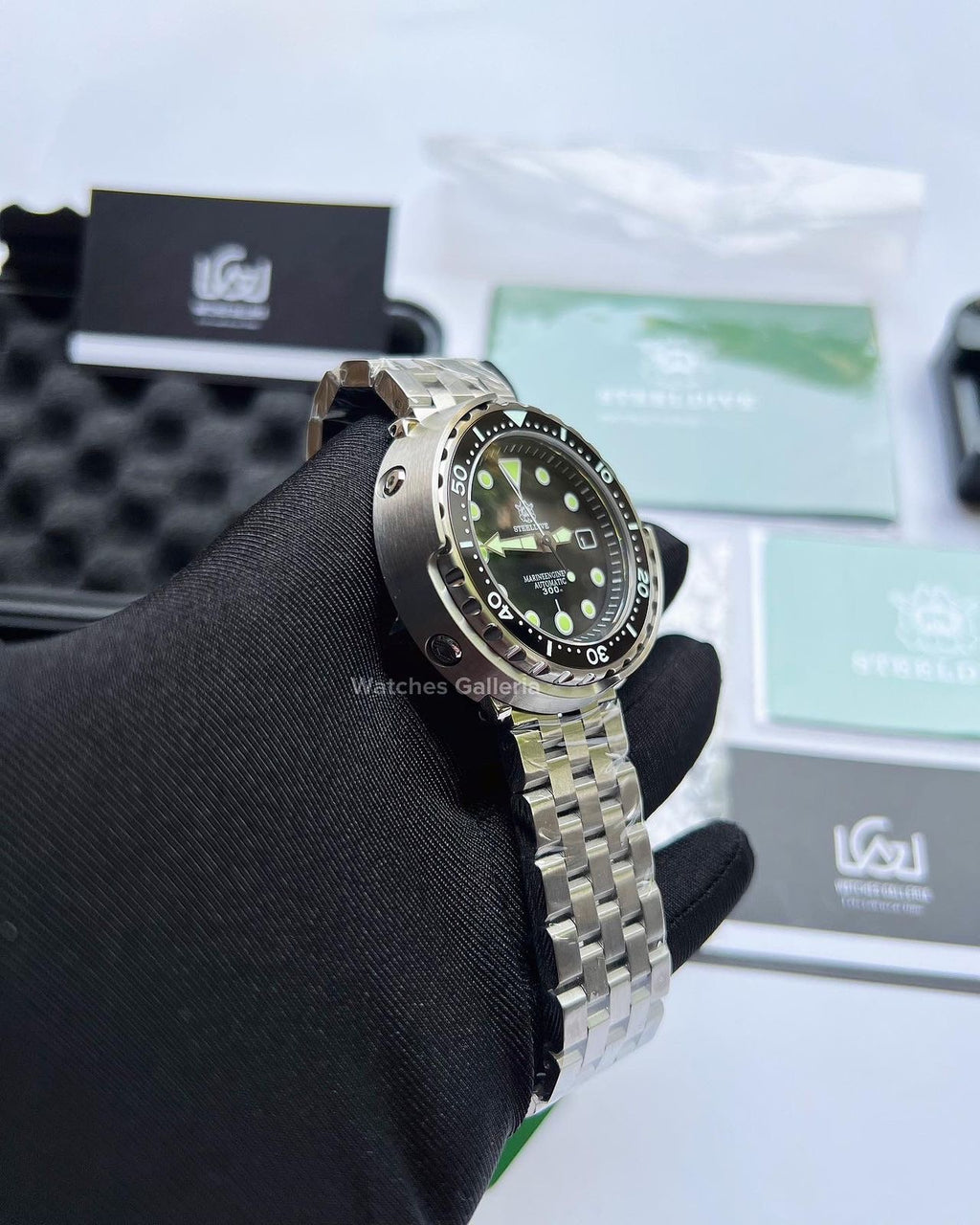 Steeldive Tuna MarineEngineer Automatic (Black) SD1975