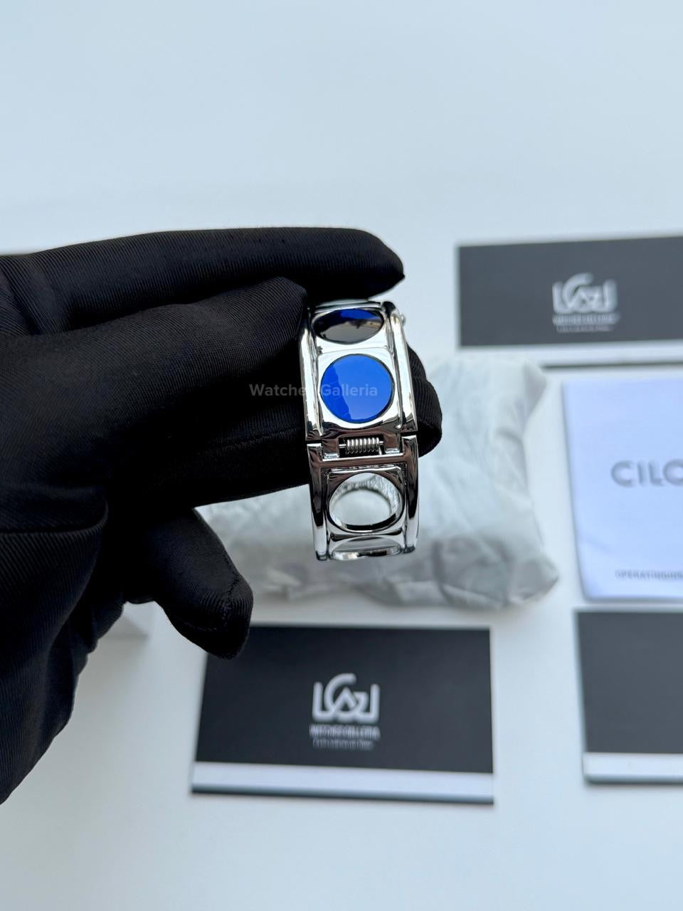 Ciloa 636 Bracelet Women Watch Quartz (Blue) Ciloa Women Watch