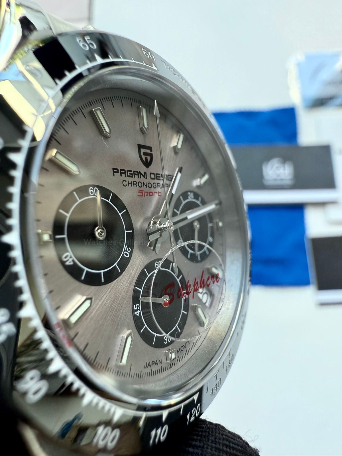 Pagani Design Daytona Quartz (Silver) PD1664