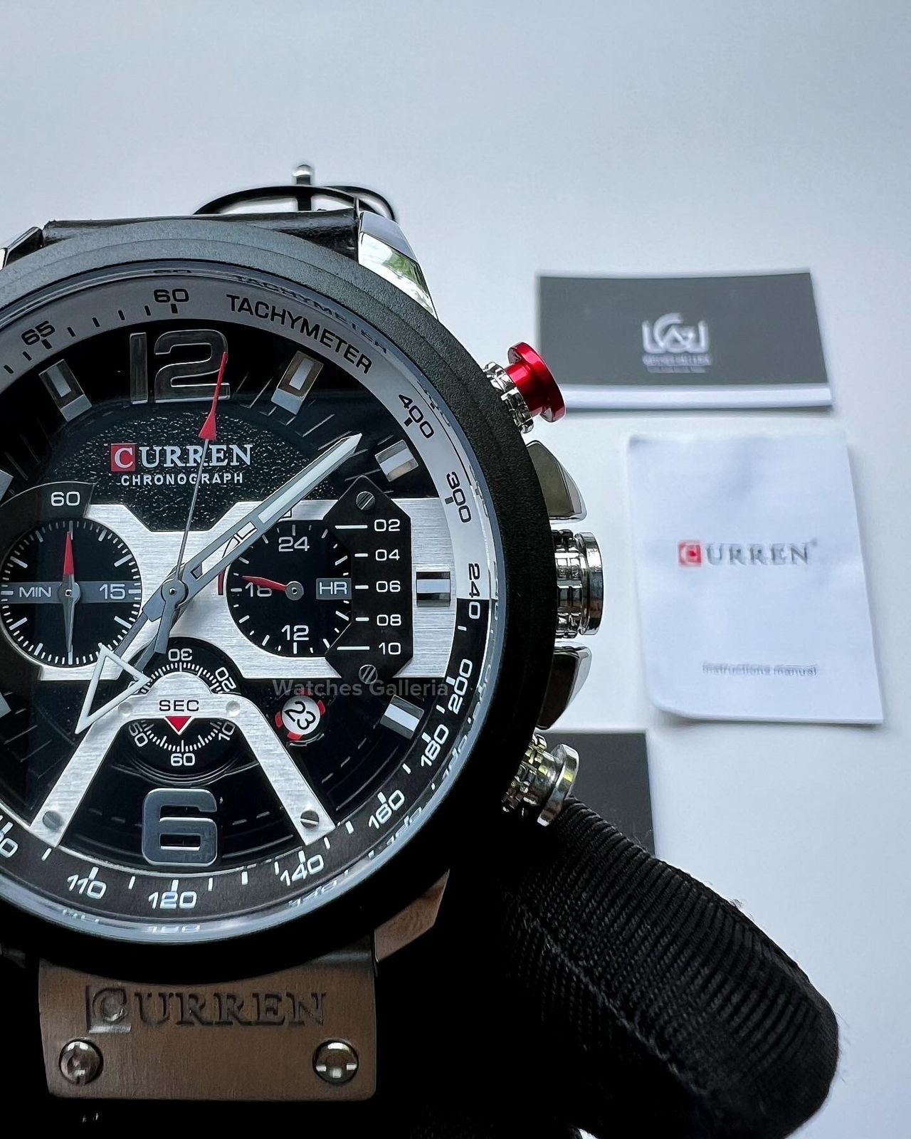 Curren Chronograph (Black) C8329 Watches Galleria