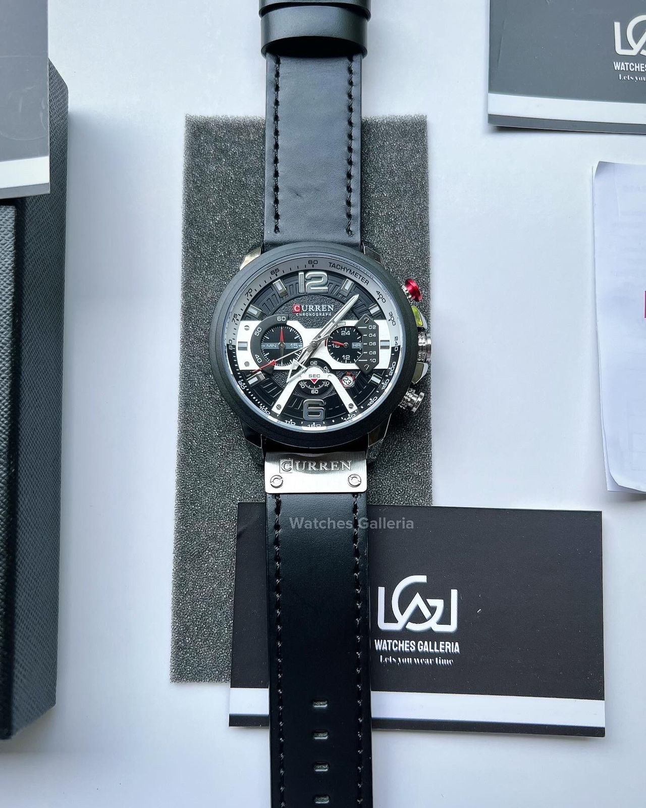 Curren Chronograph (Black) C8329 Watches Galleria