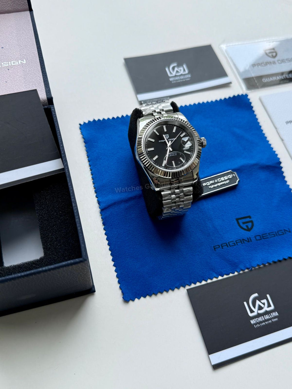 Pagani Design Datejust Automatic PD1645 (Black) Pagani Design in Pakistan