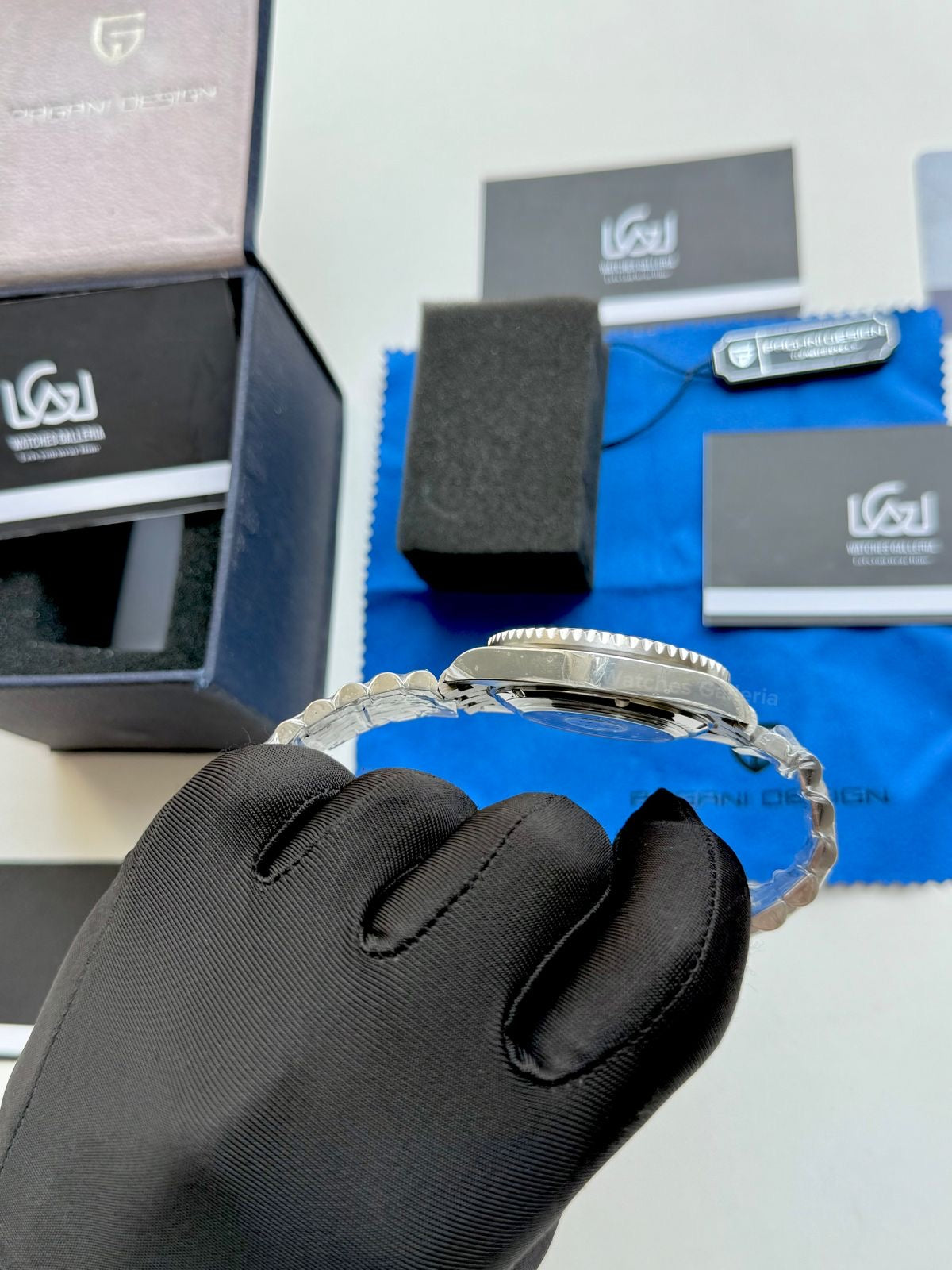 Pagani Design Submariner Date Automatic PD1661 (Black) Pagani Design in Pakistan