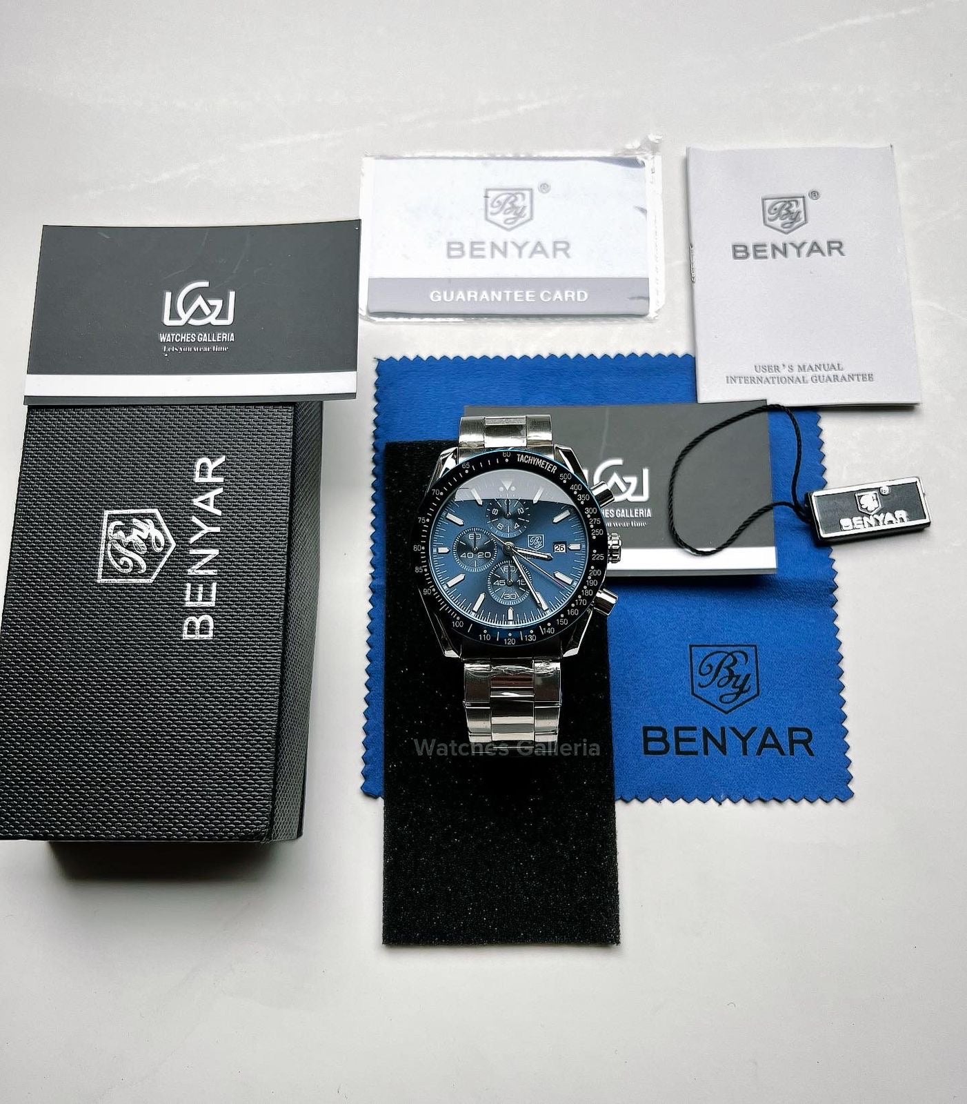 Benyar Speedmaster Quartz (Black) BY5140