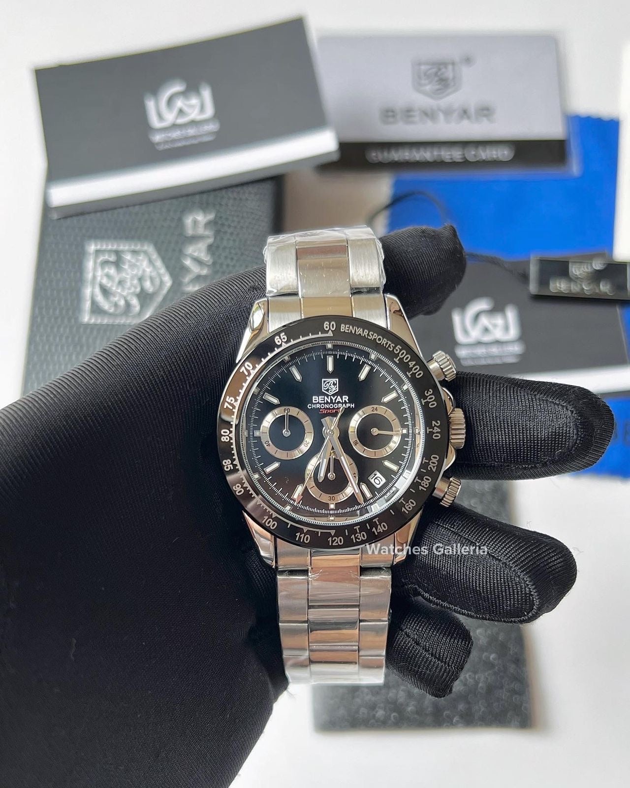 Benyar Daytona Quartz (Black) BY5169