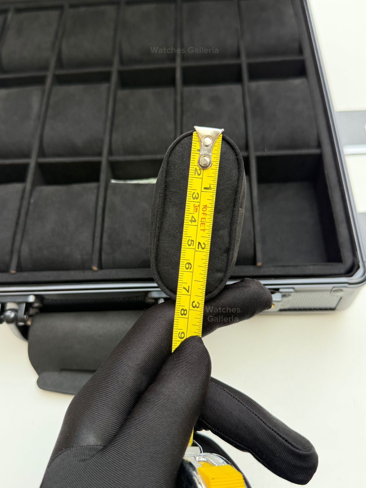 Watch Organizer Box 18 Slots | Aluminium Box | Imported | Watch Box | Watch Storage Box | Watches Box