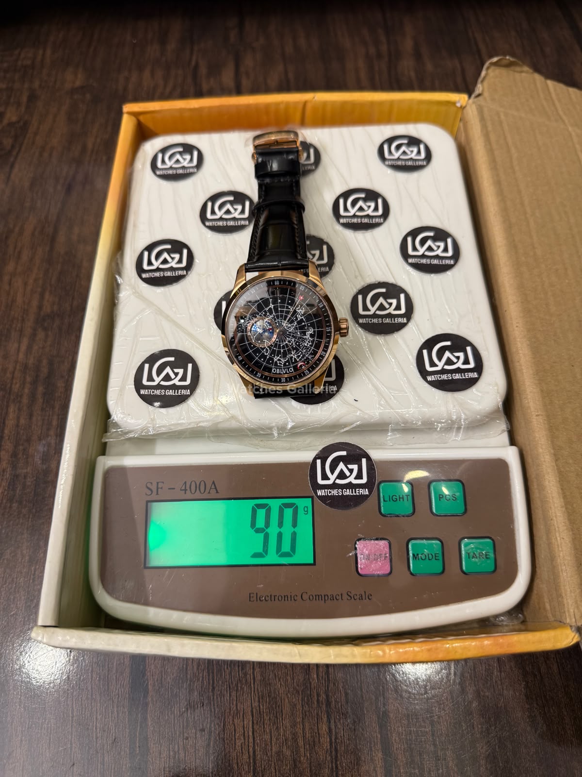 OBLVLO GC (Black Rose Gold) Grand Complications Celestial Automatic Watch Brown & Black Dial with Rose Gold Details, Moving Constellation & Earth Display – OBLVLOGC | Oblvlo