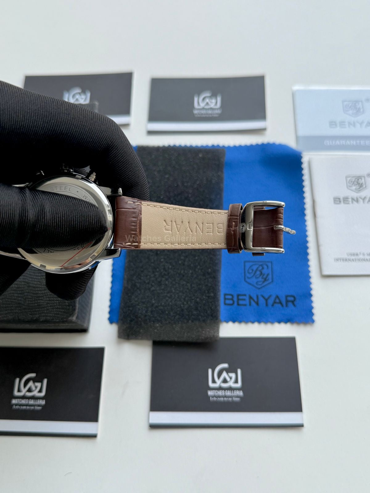 Benyar Classic Calendar Quartz (Brown) BY5104 Watches Galleria