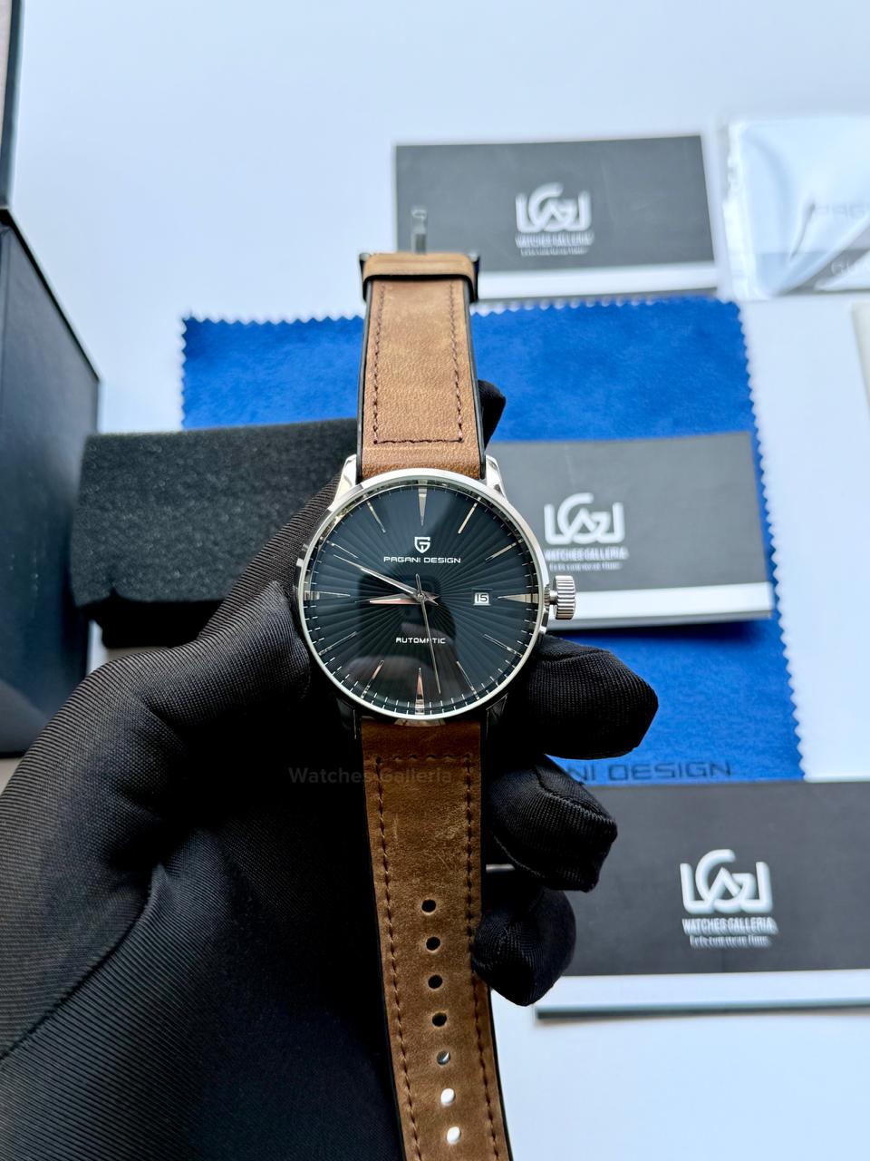 Pagani Design PD2770 Cocktail Automatic Watch Brown Black Dial – Luxury Men’s Mechanical Dress Watch in Pakistan | Watches Galleria