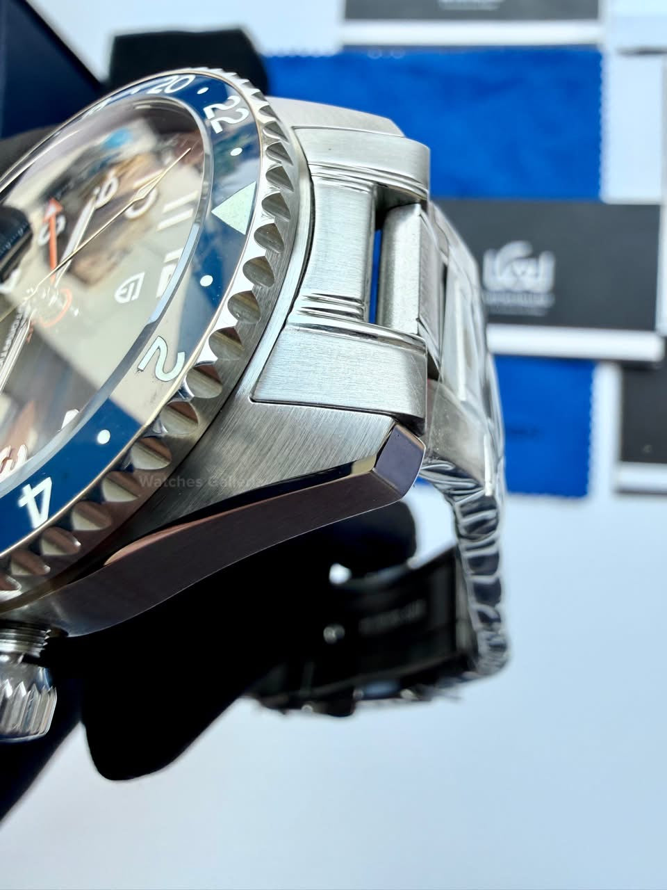 Pagani Design PD1784 GMT Automatic Watch – Seiko NH34 Dual Time Zone | 200M Waterproof Sapphire Crystal | Ceramic Bezel Luxury Sports Watch | Pagani Design Pakistan