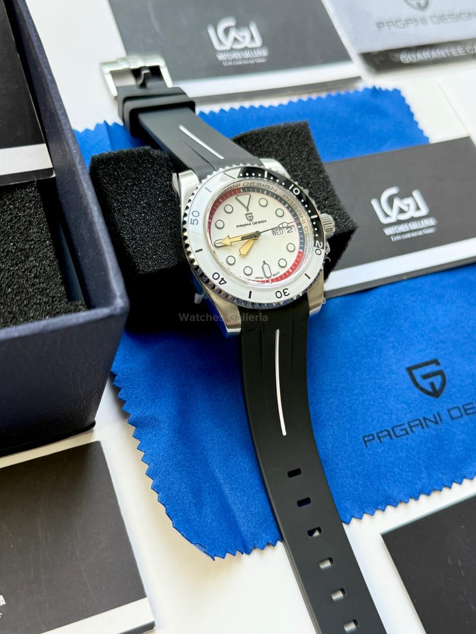 Pagani Design PD1726 Mini Gundam Limited Edition Automatic Watch – Sapphire Crystal, Seiko NH36A, Ceramic Bezel