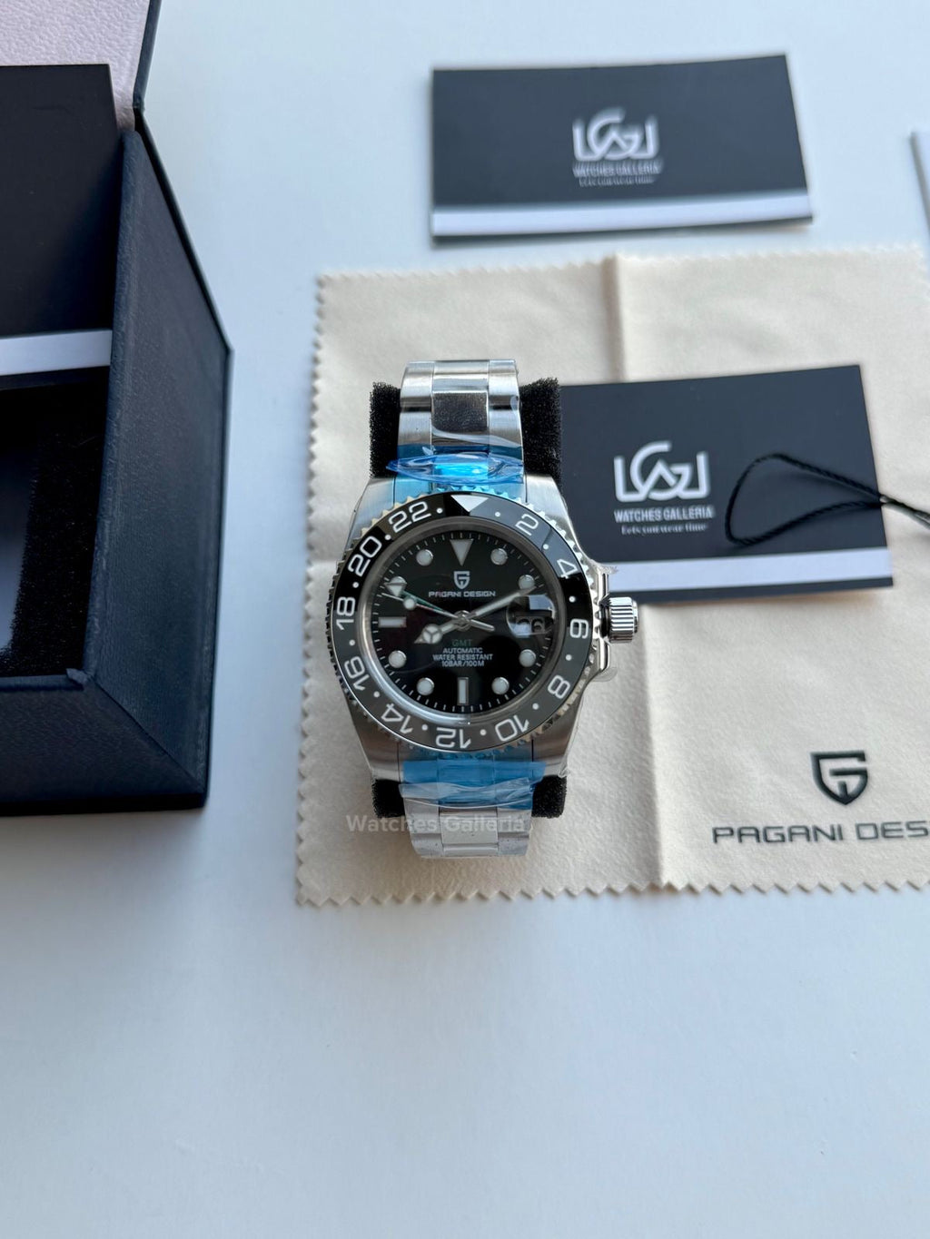 Pagani Design GMT Master II Oyster Bruce Wayne PD1662 Watches Galleria
