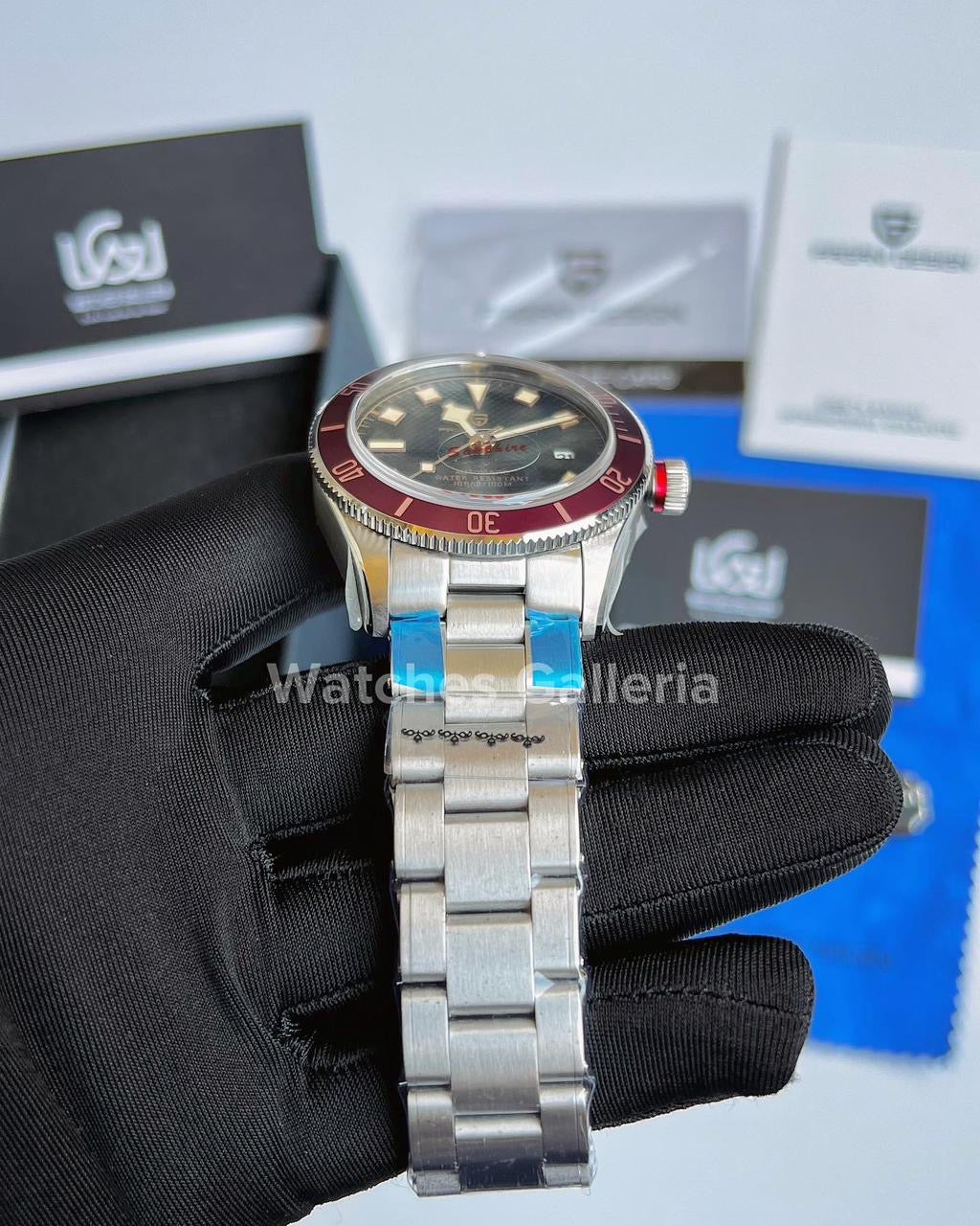 Pagani Design Black Bay Automatic (Red) PD1671