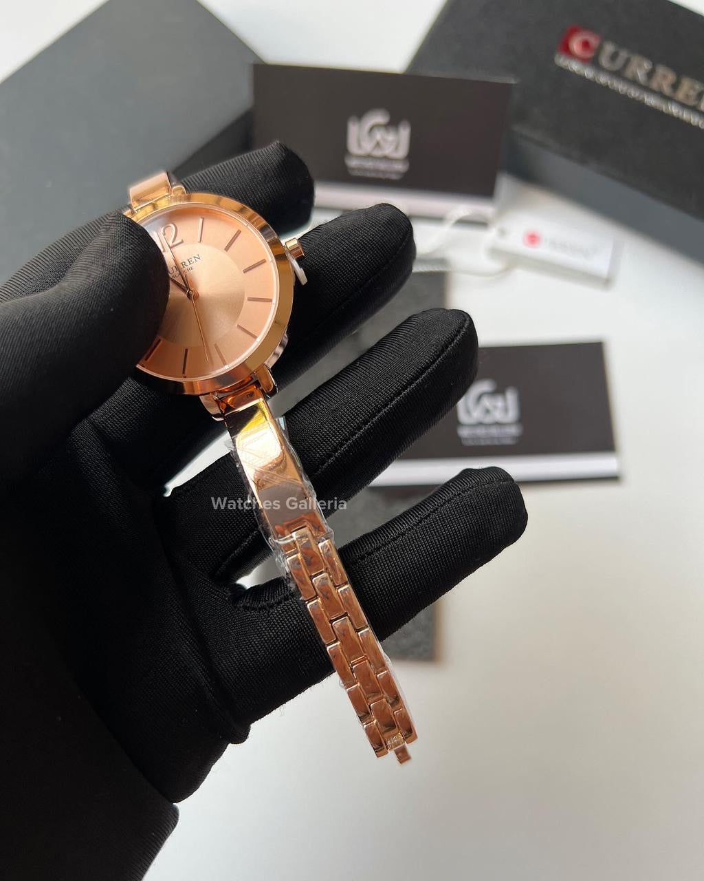 Curren Ladies Quartz Watch (Gold) C9012