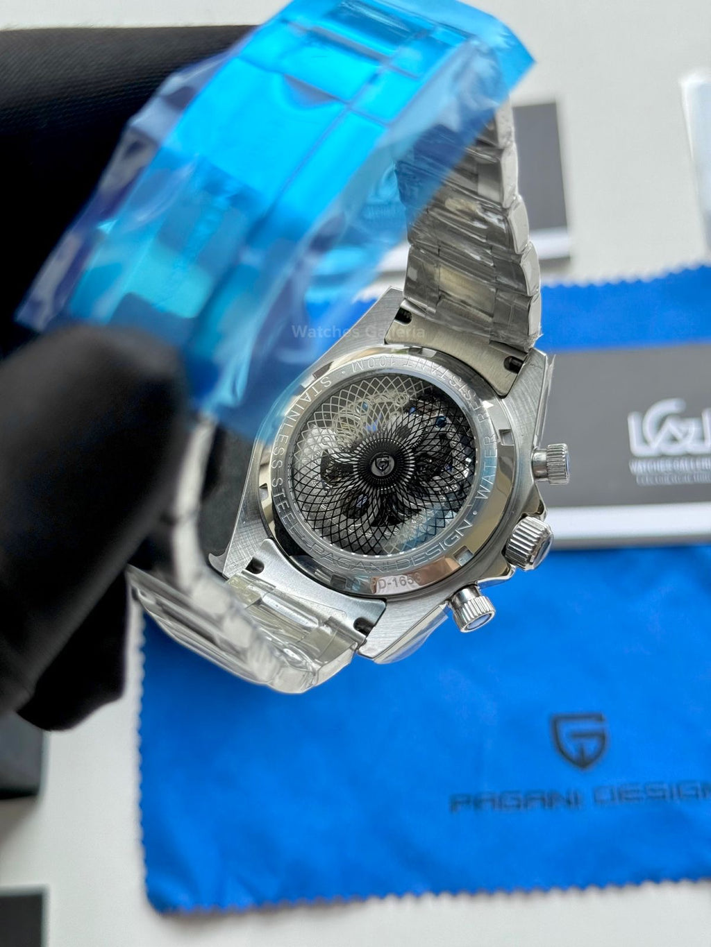 Pagani Design Rainbow Skeleton Automatic PD1653 (Silver) Pagani Design in Pakistan