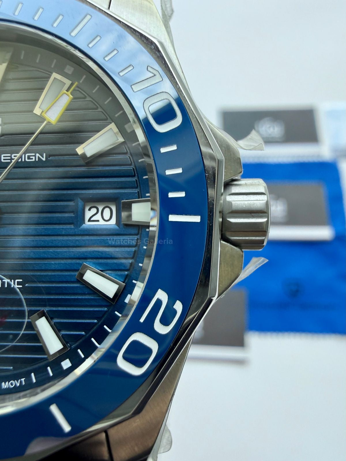 Pagani Design PD1668 Aquaracer Blue 43mm Automatic – Discontinued Model | Sapphire Glass | Seiko NH35A | 100M WR