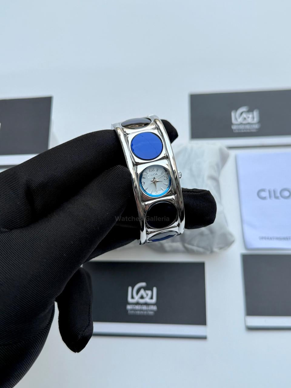 Ciloa 636 Bracelet Women Watch Quartz (Blue) Ciloa Women Watch