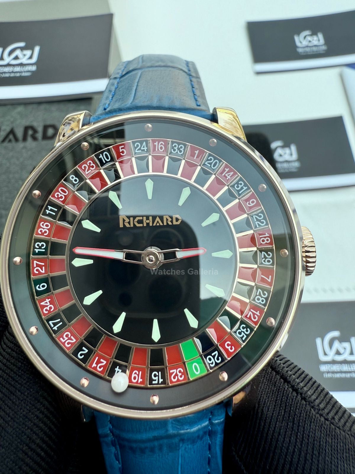 Richard Casino Automatic (Blue) RH002 Watches Galleria