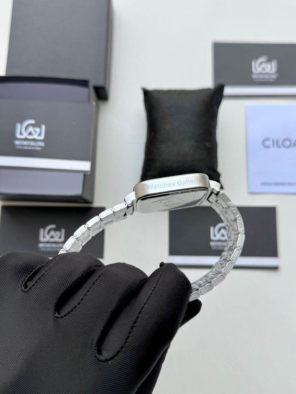 Ciloa Watch 141 TV Style Watch (Silver) | TV Style Watch | Ciloa Watch Pakistan