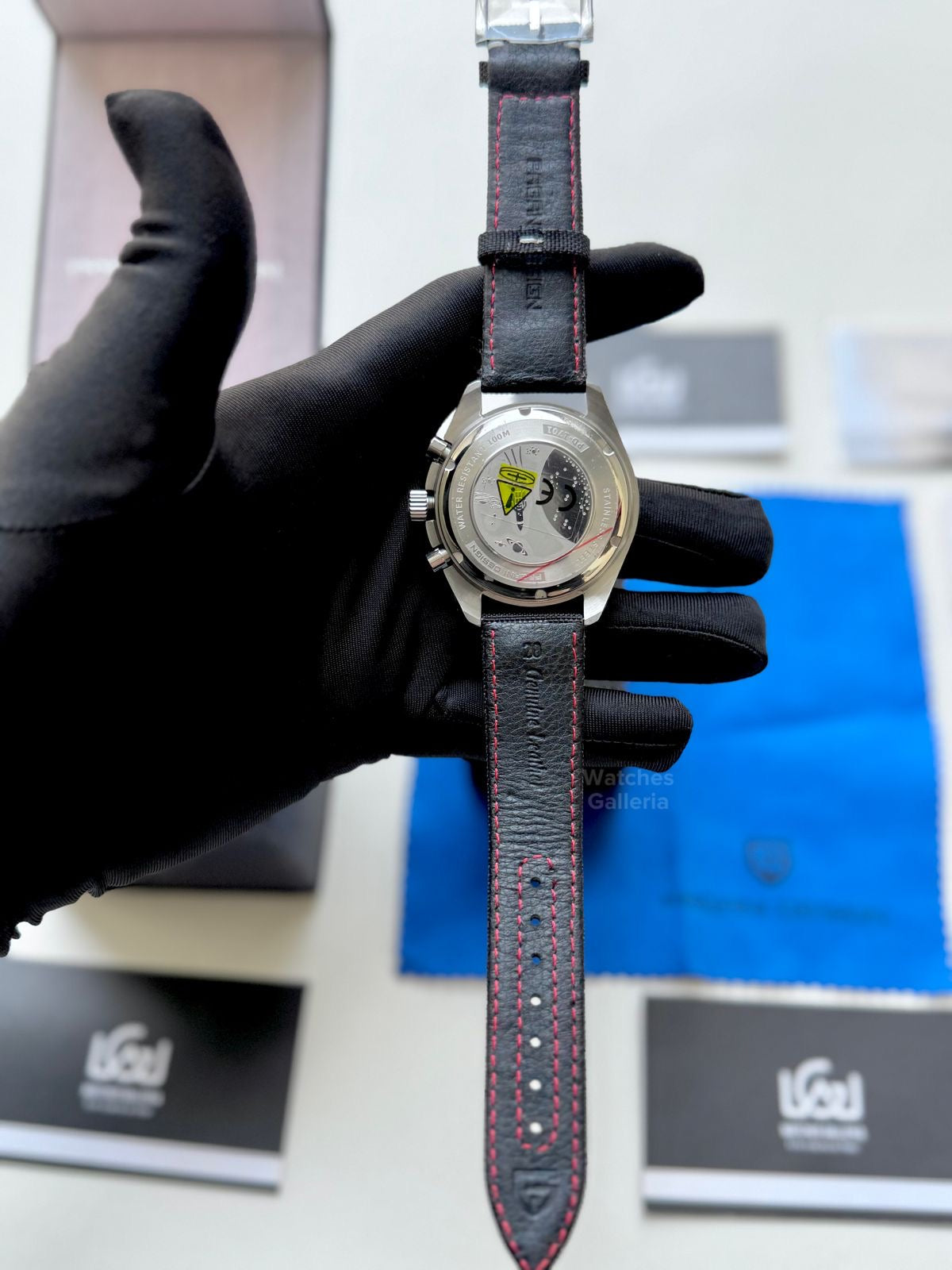 Pagani Design PD1701 Speedmaster Moonwatch Canvas (Black) Pagani Design in Pakistan