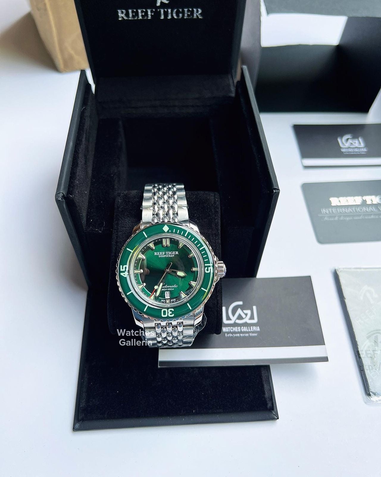 Reef Tiger Captain Cook Deep Ocean (Green) RGA3039