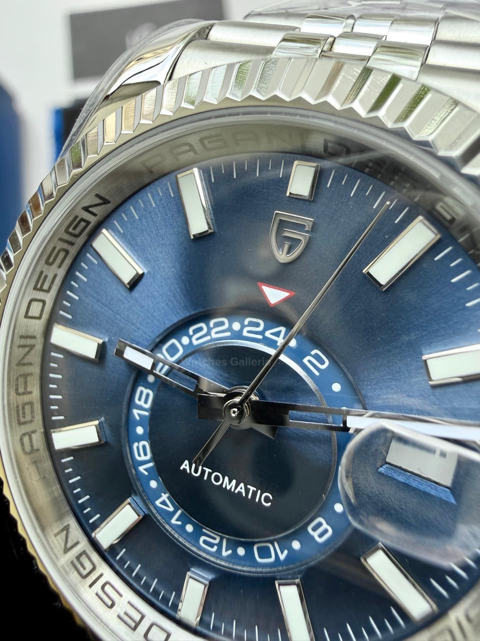 Pagani Design PD1888 Blue Sky Dweller Blue Dial Automatic GMT Watch – Limited Edition of 1000, Exclusive to Watches Galleria Pakistan
