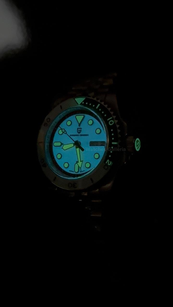Pagani Design PD1726 Mini Gundam Limited Edition Automatic Watch – Sapphire Crystal, Seiko NH36A, Ceramic Bezel
