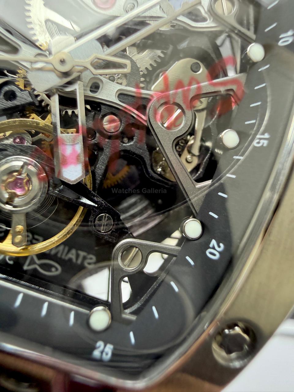 Pagani Design PDYS018 Ice Blue Tonneau Skeleton Silver Ice Blue Automatic Watch | Sapphire Crystal | SX5021 Movement | 50M Waterproof | Pakistan