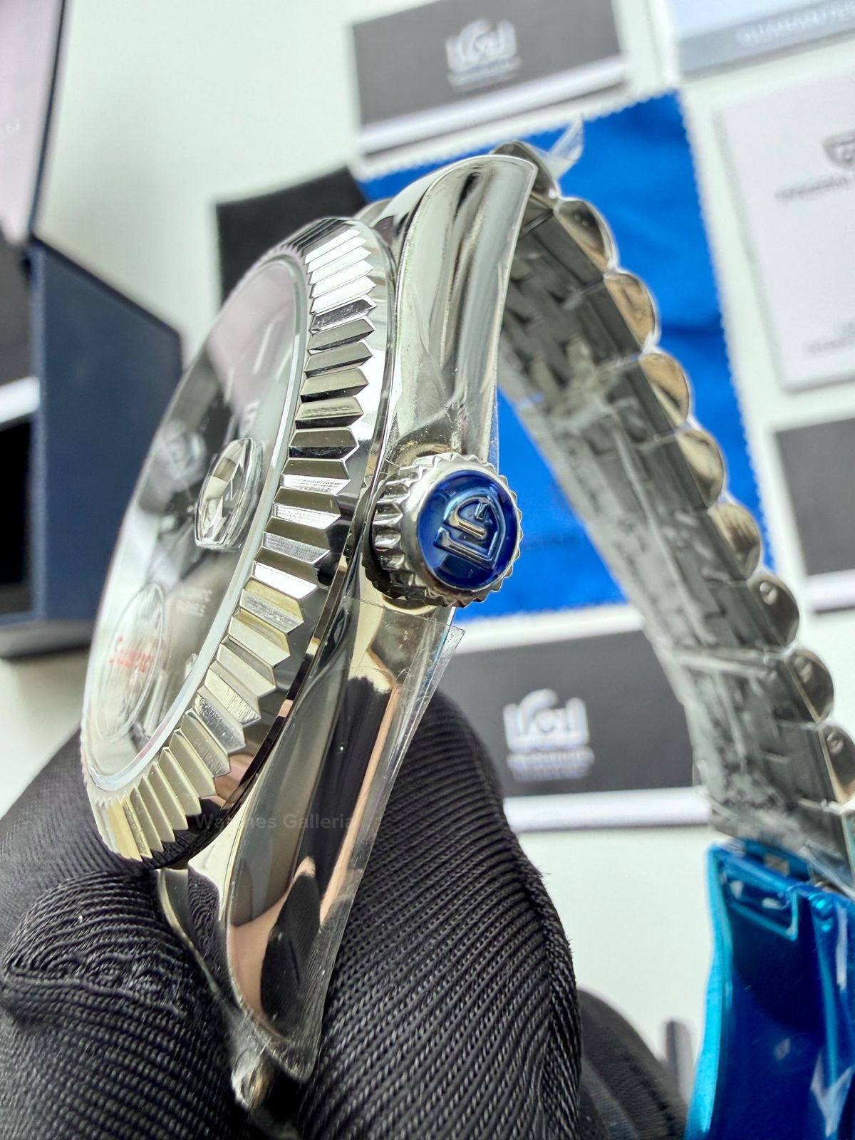 Pagani Design Datejust Automatic PD1645 (Black) Pagani Design in Pakistan