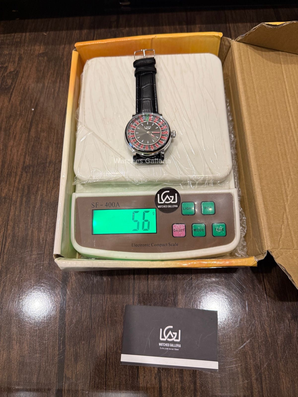Lige Casino Watch Quartz (Silver Black) LG89161 Watches Galleria
