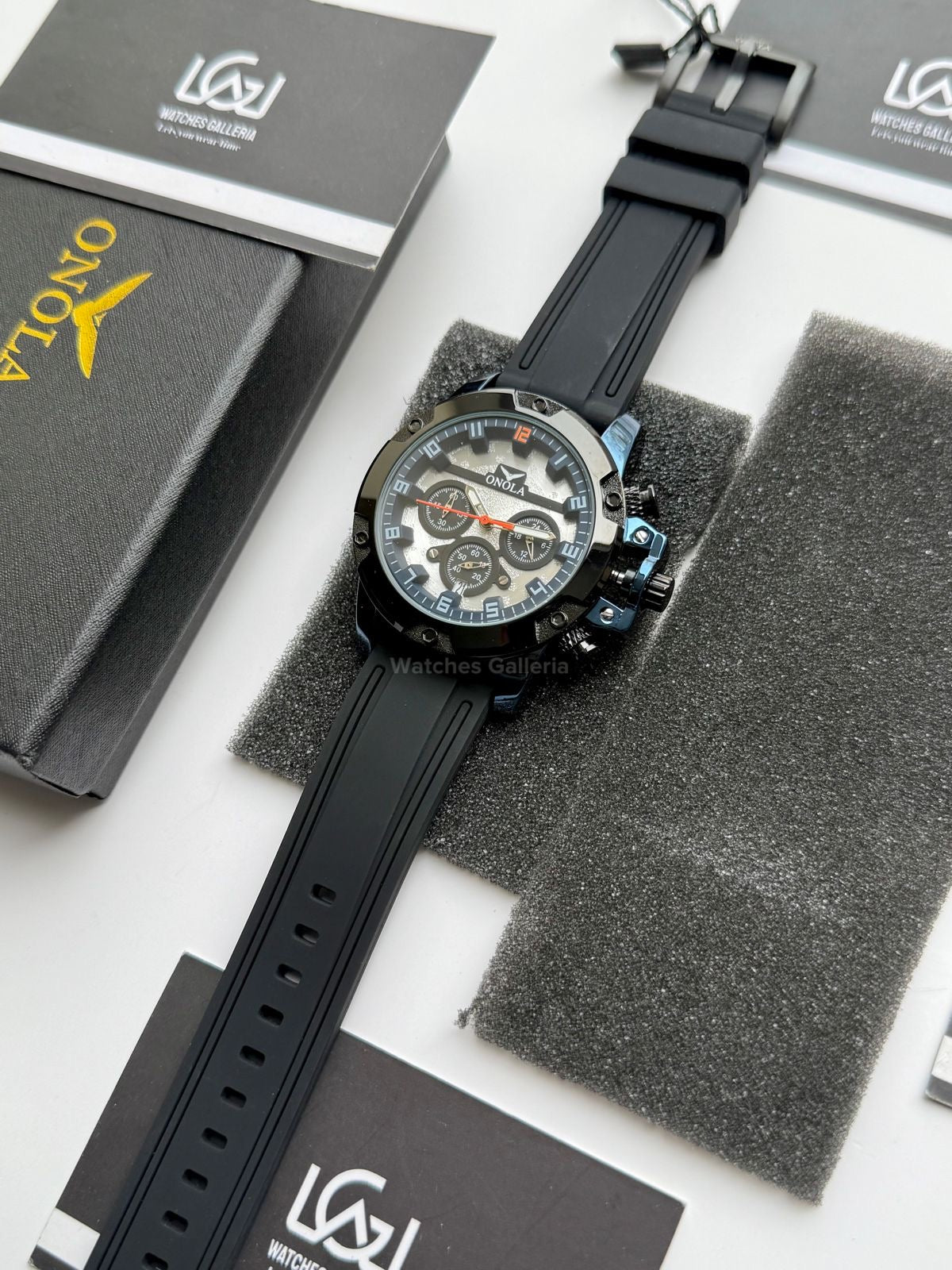 Onola Chronofighter ON6858 (Black Blue) Onola Watch