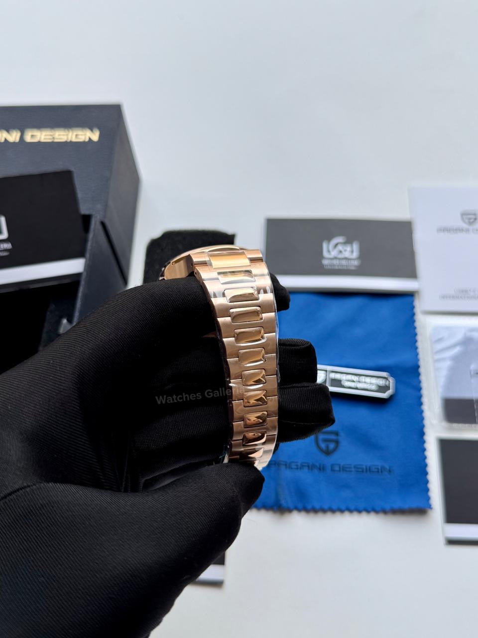 Pagani Design PD1728 Nautilus Automatic (Rose Gold Black Gradient) Pagani Design in Pakistan