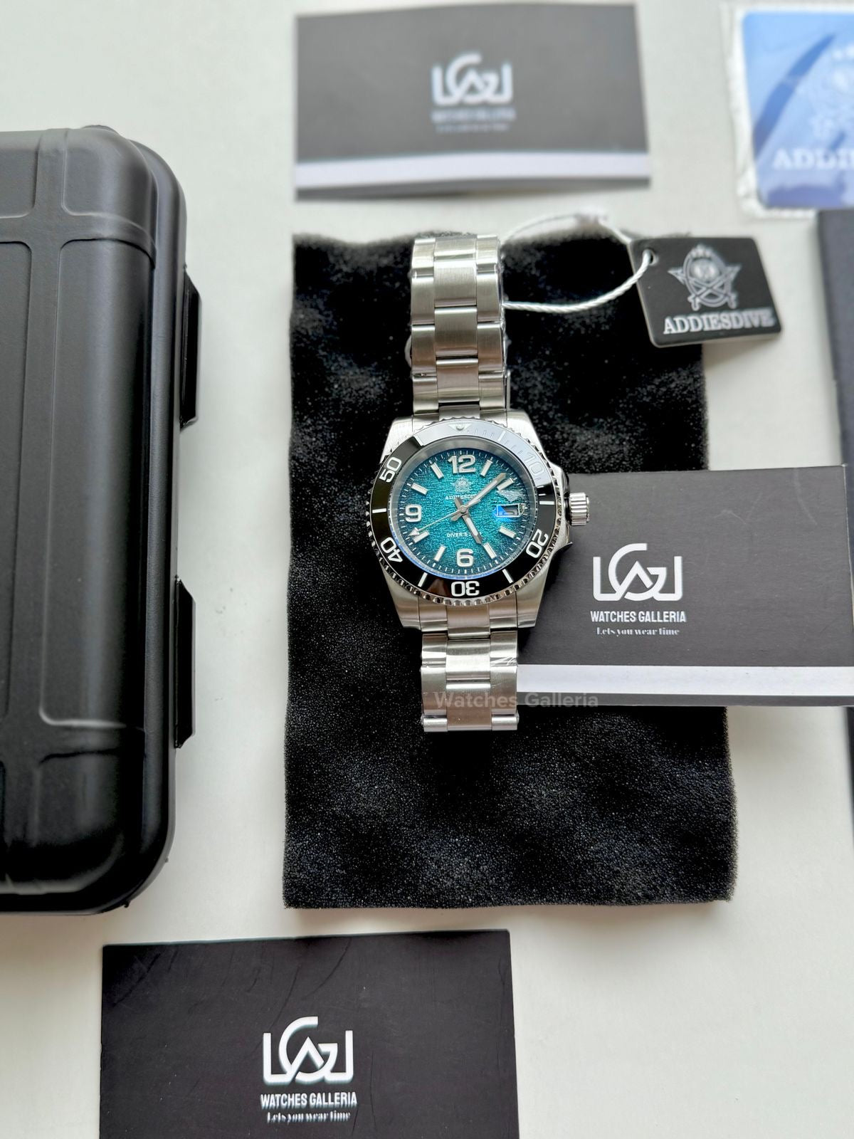 Addiesdive Submariner Gradient Quartz (Blue) AD2513 Watches Galleria © Copyrights All Right Reserved