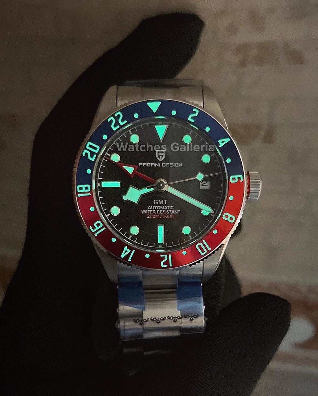 Pagani Design Black Bay GMT (Pepsi) PD1706