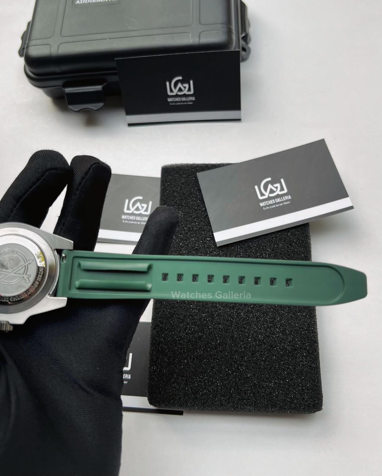 Addiesdive Yachtmaster Quartz (Green) AD2040 Watches Galleria