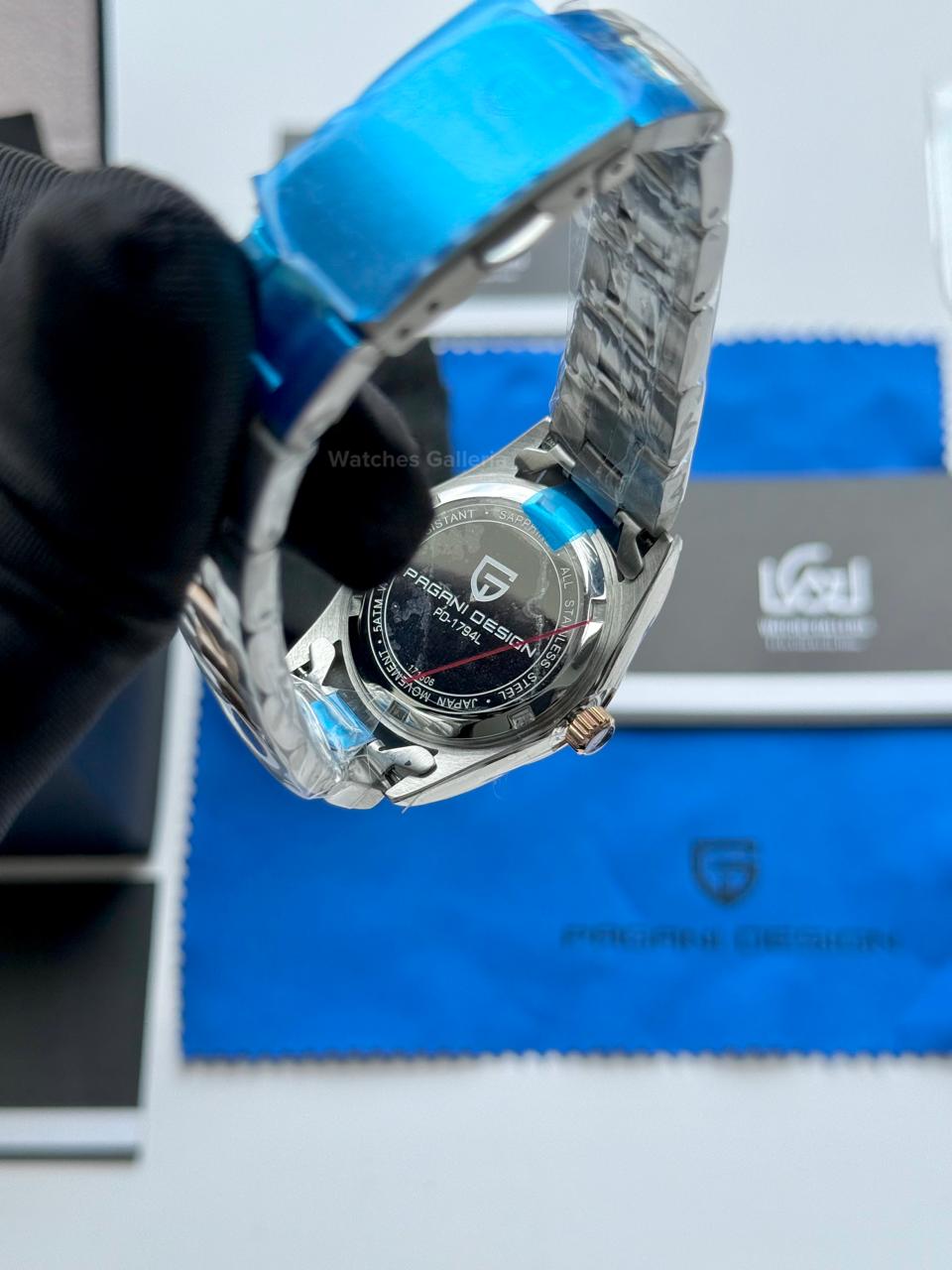 Pagani Design PD1794L Ladies Oyster Perpetual Date Two tone Dial Watch in Pakistan – 31mm Elegant Stainless Steel Quartz Luxury Watch