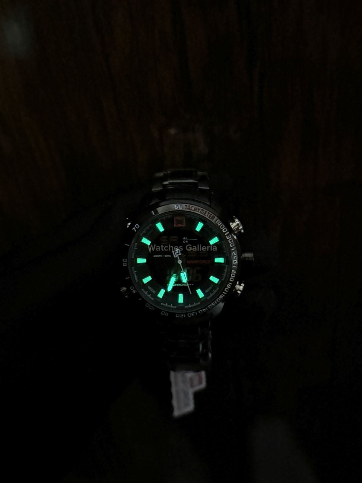 Naviforce Dual Analog and Digital Watch (Silver) NF9093M Watches Galleria