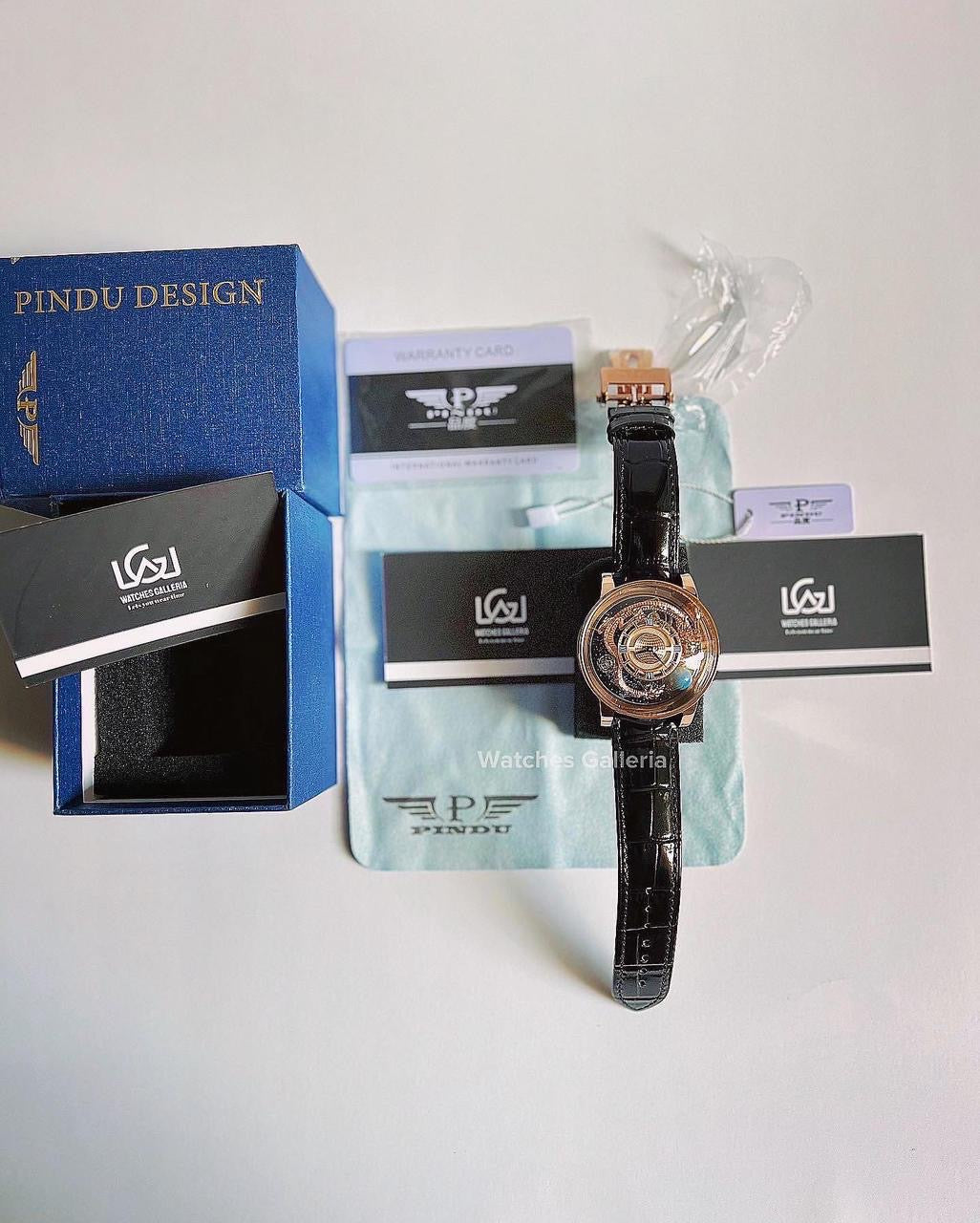 Pindu Design Astronomia Dragon Quartz (Rose Gold) P6532
