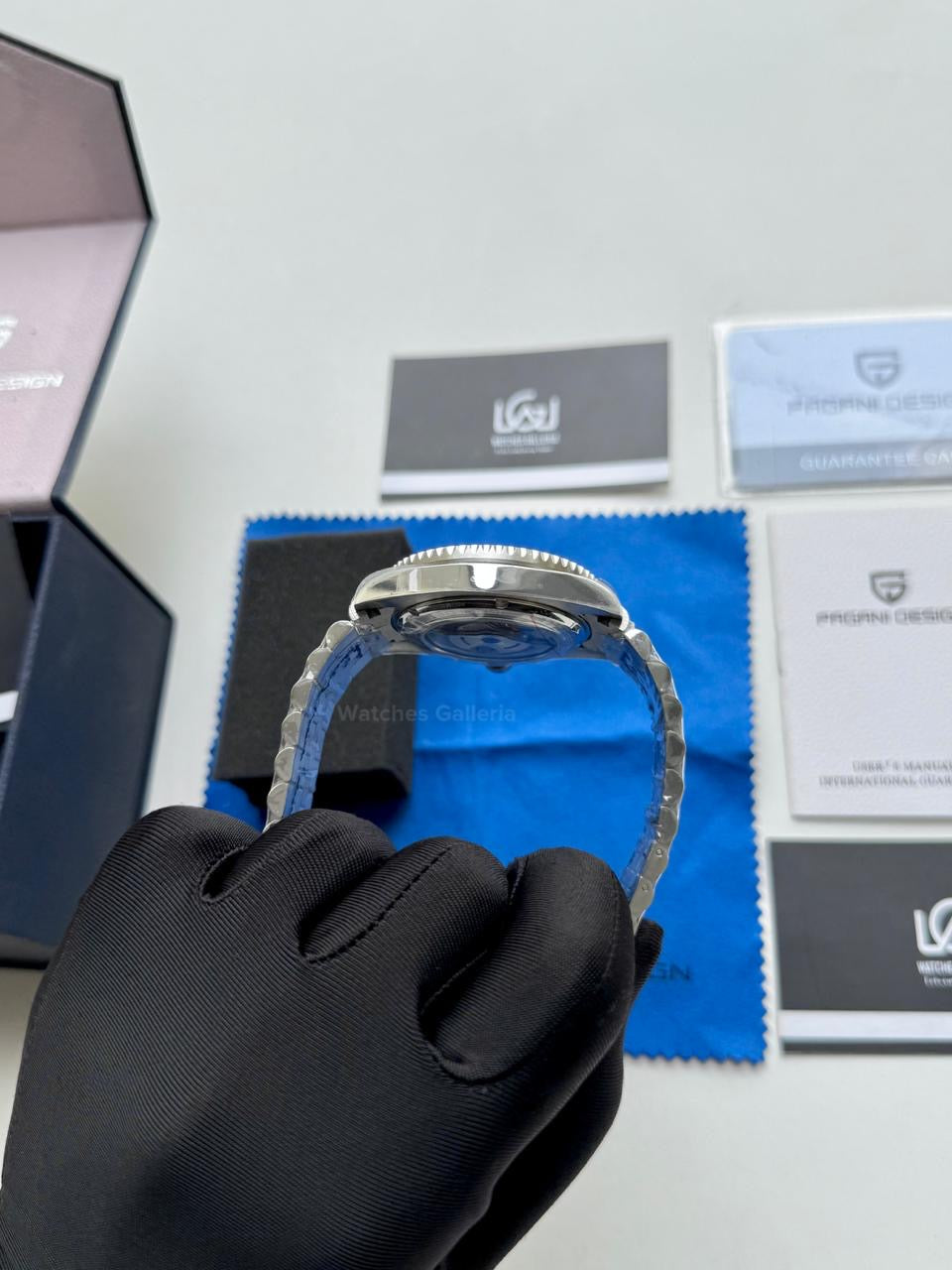 Pagani Design PD1662 GMT Master II Jubilee Edition Automatic (All Black) Pagani Design in Pakistan