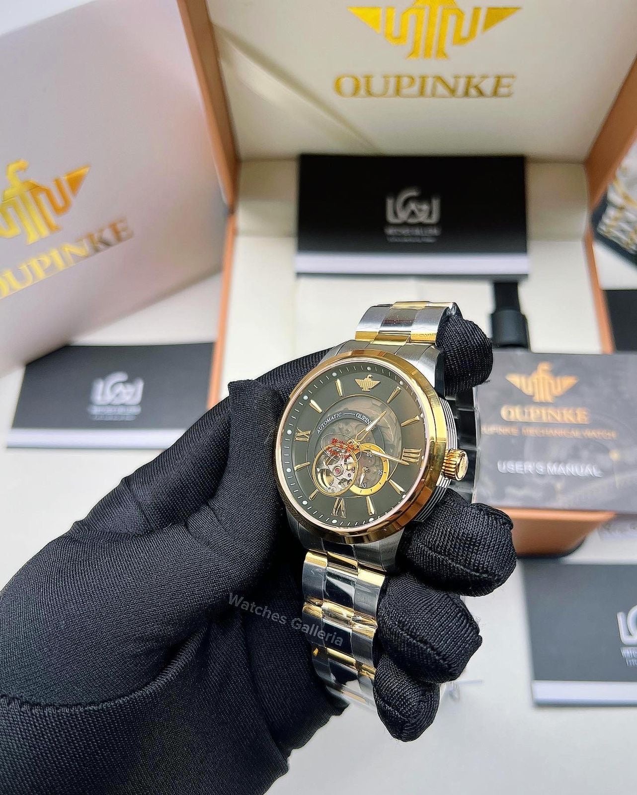 Oupinke Open Heart Automatic Two Tone G3190